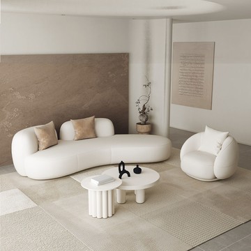 免運 附發票 工廠直銷 沙發 沙發椅 單人沙發 雙人沙發 服裝店沙發休息區接待會客美容院三人位奶油風小戶型客廳布藝沙發全館八折 特惠 工廠貨