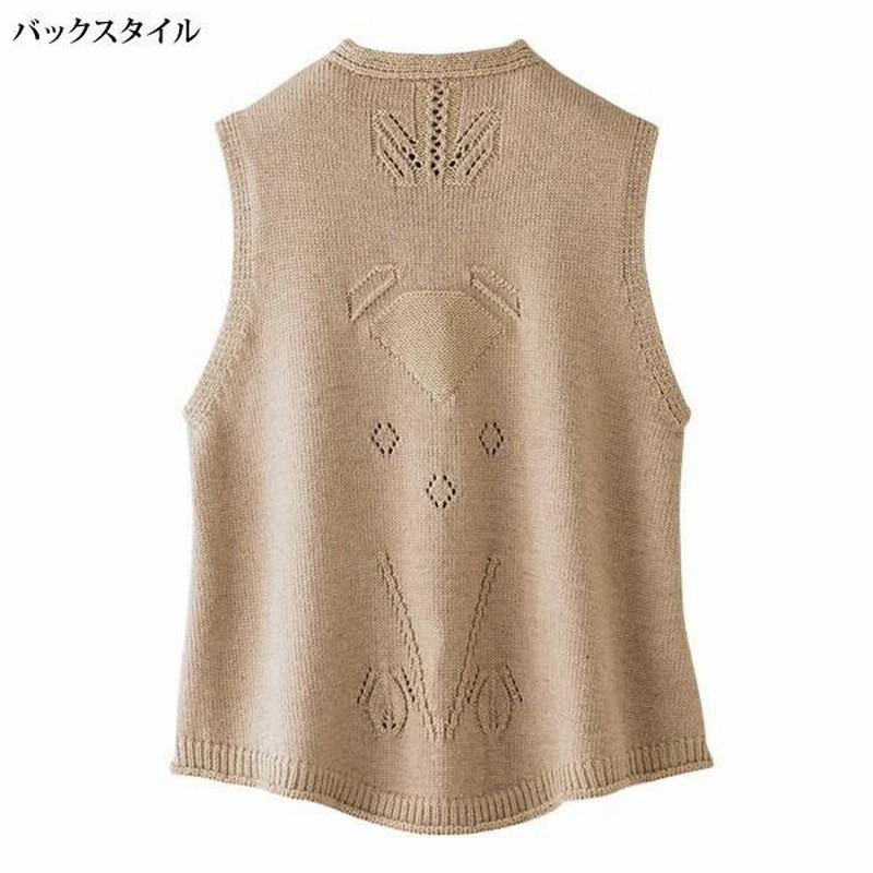 ベスト レディース おしゃれ 春 秋冬 ミセス シニア ファッション 50代 60代 70代 80代 変形ドットジャカードニットベスト 楽天市場】ベスト レディース おしゃれ 秋冬 40代 50代 60代 70