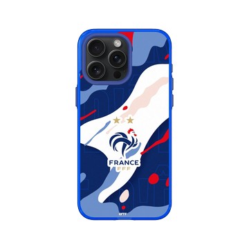 iPhone 15 Pro Max Clear 激光藍 - FFF - Logo - Camo