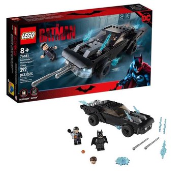樂高 LEGO 積木 DC超級英雄系列 蝙蝠俠 蝙蝠車 追逐 Pengui  76181