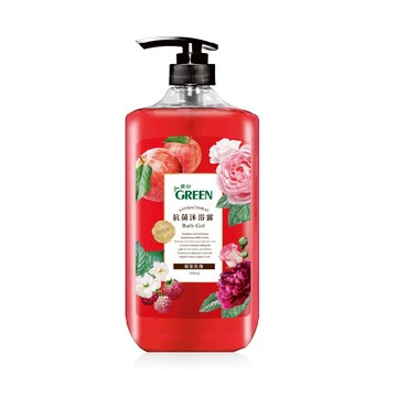 [家速配]綠的抗菌沐浴露-蘋果玫瑰