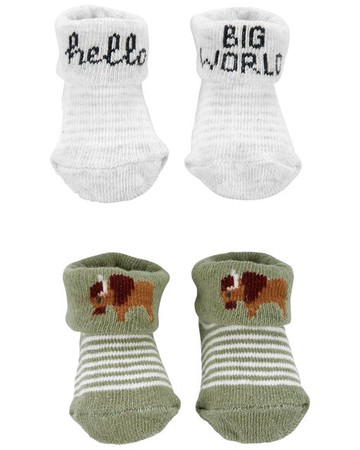 Baby 2-Pack Keepsake Booties