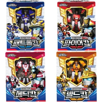 🎉現貨🎉可超取🇰🇷韓國境內版 最強警察 迷你特工隊 警察 徽章 變形 機器人 迷你特攻隊