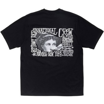 STUSSY 1905175 VICTORIA TEE 短T (黑色)