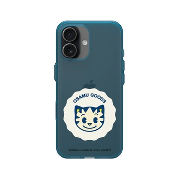 iPhone 17 Clear (相機按鈕) 夜幕藍 - OSAMU GOODS - 經典復古系列-Cat