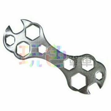 【多孔式 外六角 板手】螺母 扳手 隨身工具 自行車 腳踏車 六角 工具【HPBS】