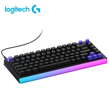 【Logitech 羅技】G512 X 75 類比機械有線電競鍵盤 觸感軸｜黑色
