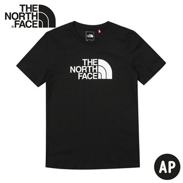 【The North Face 男 短袖棉T《黑》】4U8Z/排汗快乾/運動衣/圓領衣/休閒衣