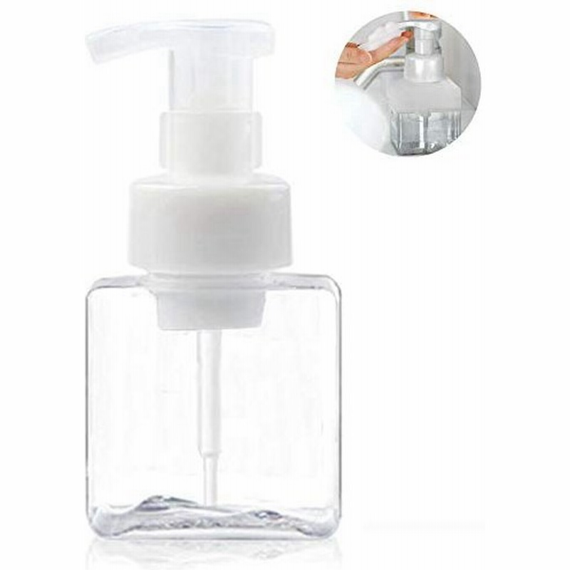 泡ボトル フォームボトル ハンドソープ用 250ml 四角 洗剤用詰め替え容器 泡ポンプボトル 詰替ボトル 泡ハンドソープ ボディソープ 洗顔フォーム 通販 Lineポイント最大0 5 Get Lineショッピング