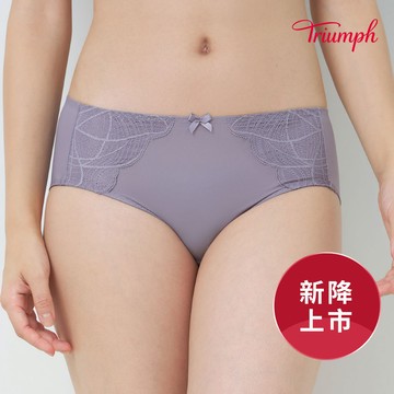 黛安芬-青春美型系列 中腰平口內褲 M-EL 雅灰｜E004362 A8