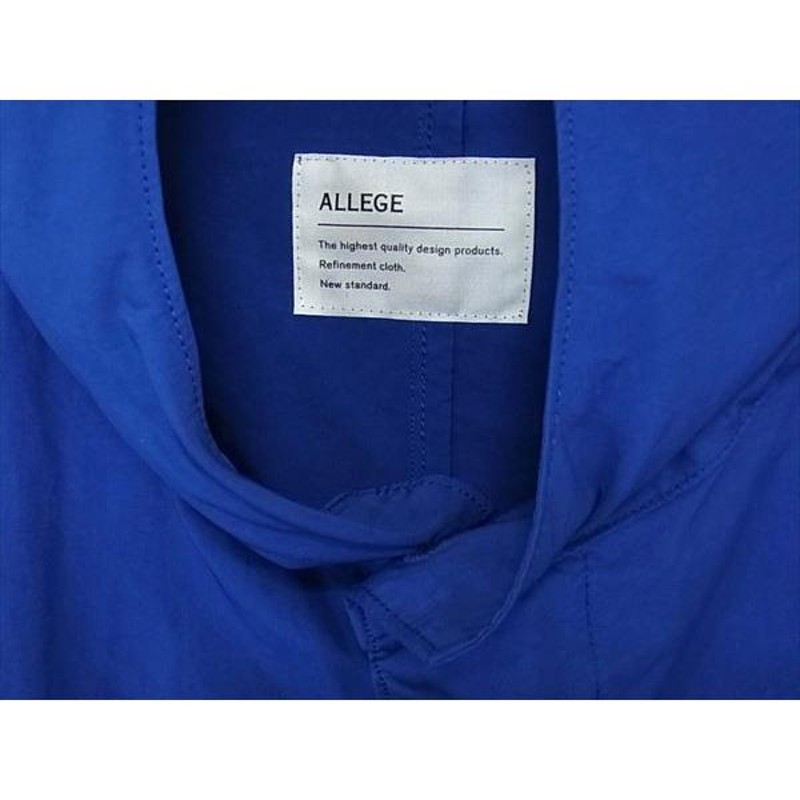 中古】16AW ALLEGE アレッジ AH16W-C003 HOODED COAT フード付き