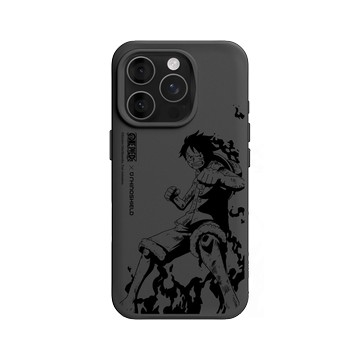 iPhone 16 Pro SolidX 黑 - 航海王 One Piece - 復刻系列-魯夫