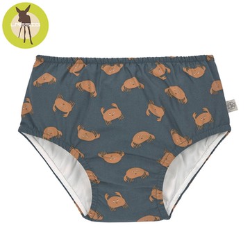 德國Lassig-嬰幼兒抗UV游泳尿布褲-湛藍螃蟹