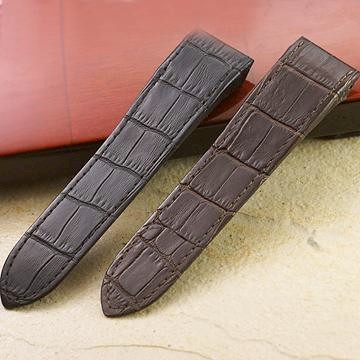 全新卡地亞 Cartier Santos 山度士 代用進口高級錶帶 23mm.24mm