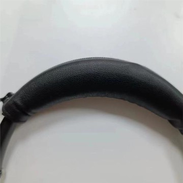 適用于Sony/索尼WH-1000XM2/3/4 耳機頭梁套 H910n XB900N  耳機橫梁蛋白皮原替換配件拉鏈保護套