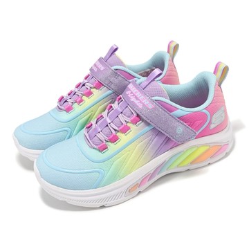 Skechers 燈鞋 S Lights-Rainbow Cruisers 中童 彩虹 小朋友 童鞋 閃燈 發光 303721LLVMT