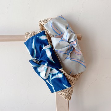 野餐帶我去 蝴蝶結 好煩小姐 鬆緊髮帶 竹藤 夏天髮帶