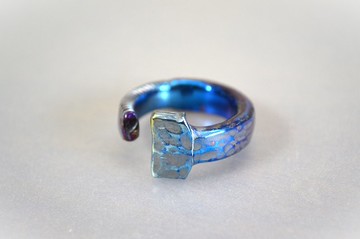 鈦金屬戒指・由 M6 螺絲製成的鈦金屬戒指・21 號