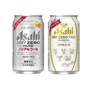 【Asahi】日本飲料 Asahi 無酒精啤酒風味飲(DRY ZERO/FREE)