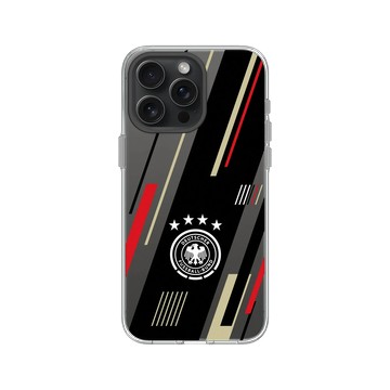 iPhone 15 Pro Max Clear 透明 - Deutscher Fußball-Bund - Logo - Pattern