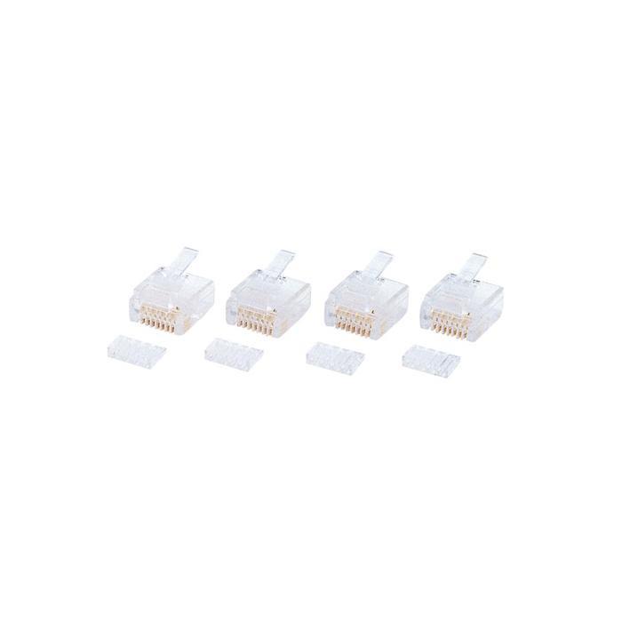 RJ-45コネクタ（単線用・100個入り） ADT-RJ45-100SN サンワサプライ-