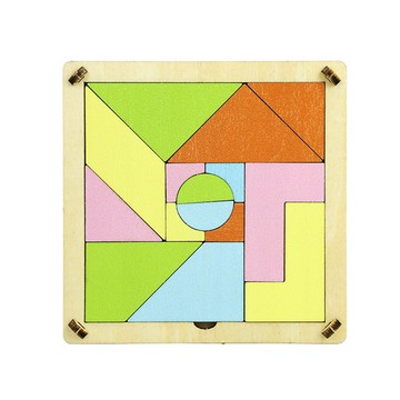 「探夢科學小實驗」STEAM科教 DIY手工製作 科教前沿十五巧板科教玩具益智兒童幼稚園教學教具木質拼圖