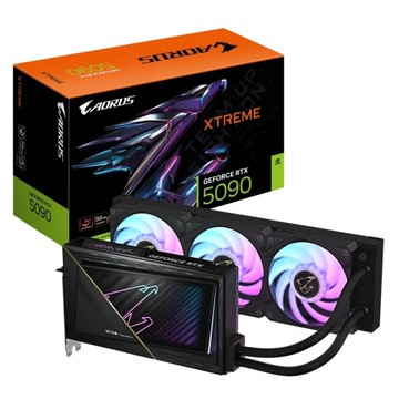 技嘉 GIGABYTE AORUS GeForce RTX 5090 XTREME WATERFORCE 32G 顯示卡(GV-N5090AORUSX W-32GD)