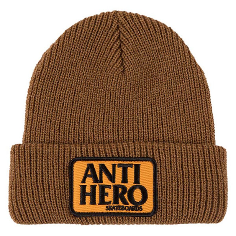 Antihero (アンタイヒーロー) ニットキャップ ビーニー Reserve Patch ...