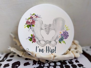 I am Hip_陶瓷吸水杯墊_可客製化婚禮小物_典華優惠卷