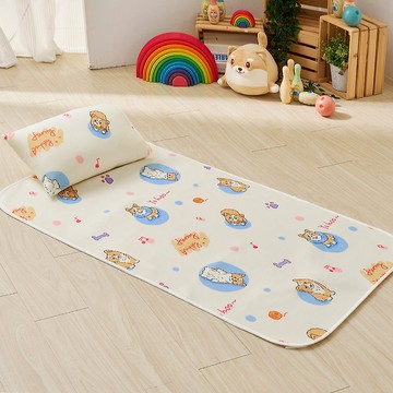 6D午睡墊 / Cool-Fi 透氣涼感 / 兒童70x120cm / 柯基戲水