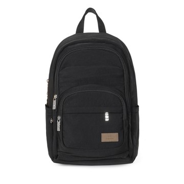 J II 後背包-莫凡多隔層防潑水後背包-黑色-6006-1
