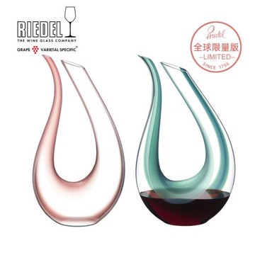 奧地利進口Riedel水晶醒酒器紅酒創意分酒器盛酒器豎琴u型醒酒器