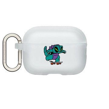 AirPods Pro 2 AirPods Case 透明 - BOUNCE - SK8 Bongzilla