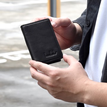 名片夾 真皮壓紋名片零錢夾【NW527】