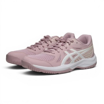 ASICS 排球鞋 UPCOURT 6 梅洛色 膠底 室內 羽排鞋 女 1072A107703