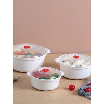 微波爐加熱蒸籠食品級專用器皿家用蒸盒容器多功能加熱盤熱菜神器