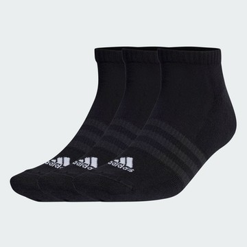 【adidas 愛迪達】 低筒襪 3 雙入 男/女 IC1332