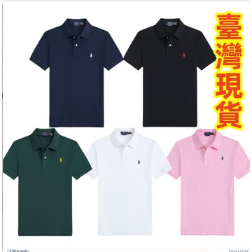 ✨小馬超熱門POLO衫 刺綉小馬標春夏季男士翻領純色POLO衫 拉夫刺繡短袖T恤 RL休閒馬球衫 超正版型 商務休閒T恤