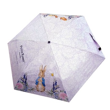 【世豐】Peter Rabbit 比得兔輕量雨傘-優雅高貴紫