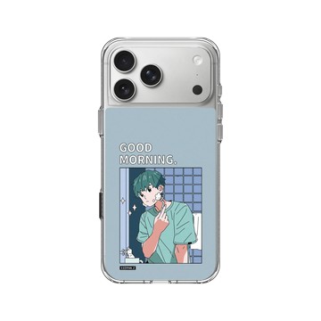 iPhone 17 Pro Max Clear Case（相機按鈕） 透明 - 子凡 Zzifan_z - 早安男孩