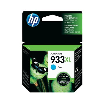 HP 【2入】 933XL(CN054AA) 藍色 原廠高容量墨水匣