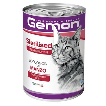 Gemon啟蒙 義大利啟蒙貓用主食罐 415g 24罐 貓罐頭 寵物罐頭