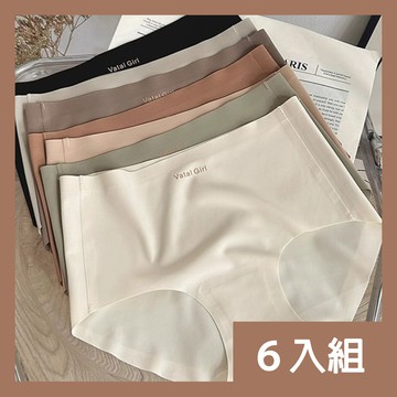 【CS22】裸感無痕性感中腰內褲-6入 女性內褲 裸感內褲