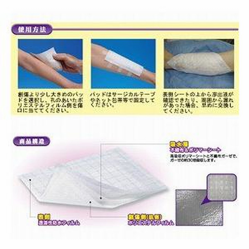 楽天市場】【白十字】モイスキンパッド7510（滅菌済） 60袋 : いきいき