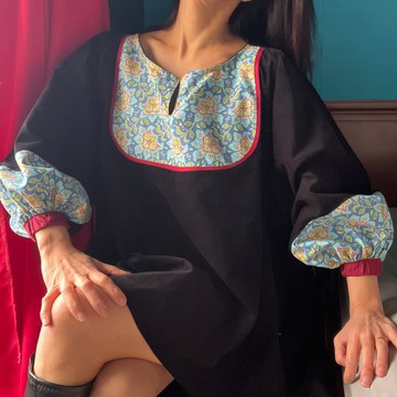 寬鬆設計 成熟可愛 柔滑燈芯絨束腰連衣裙 2色 可改成長禮服款