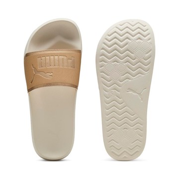 PUMA 彪馬 女拖鞋-米白金 Leadcat 2.0 Aqua Metallics-40170702