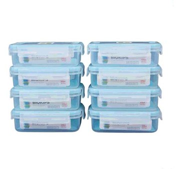 [COSCO代購6] D130639 Komax 塑膠保鮮盒含蓋共16件組 長方形 容量670毫升