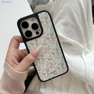 ✨防摔手機殼✨滿屏碎花適用蘋果17手機殼iPhone15Plus小眾16/14/13個性12亞克力