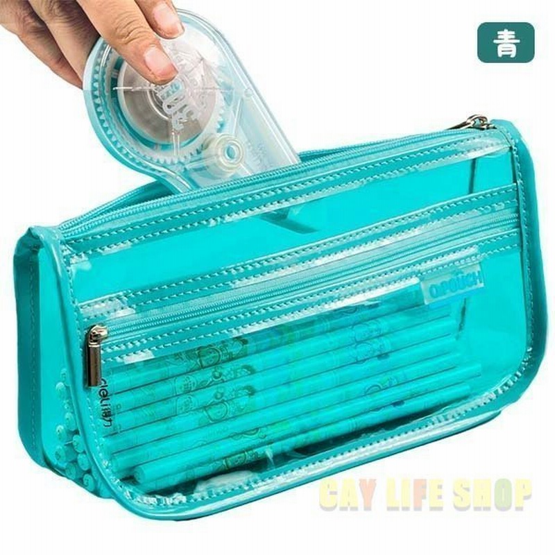 ペンケース レディース メンズ キッズ 透明 小物入れ筆箱 ポーチ おしゃれ スリム シンプル 小学生 中学生 高校生 男子 女子 通販 Lineポイント最大get Lineショッピング