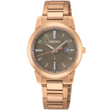 SEIKO精工 LUKIA 動人時光 太陽能女錶-31mm(SUT420J1/V137-0DK0B)